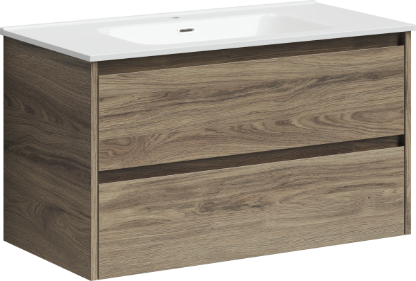 Тумба под раковину Sancos  Libra LB90ECH дуб чарльстон